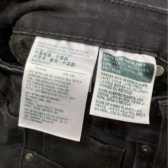 LEVIS 721 High Rise  Skinny Jeans in like new condition size 28 - Picture 8 of 16